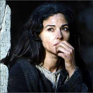 Mary Magdalene as portrayed in The Passion of Christ